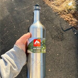 Ozark Trail Stainless Steel Wine Bottle looks to be unused